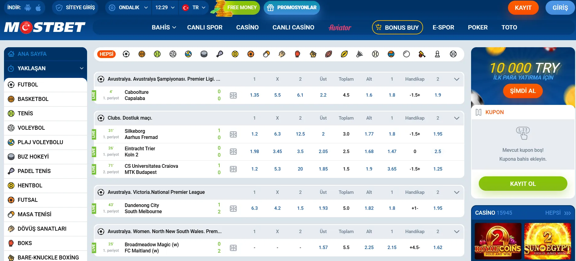 Mostbet apk ile kolayca oyna