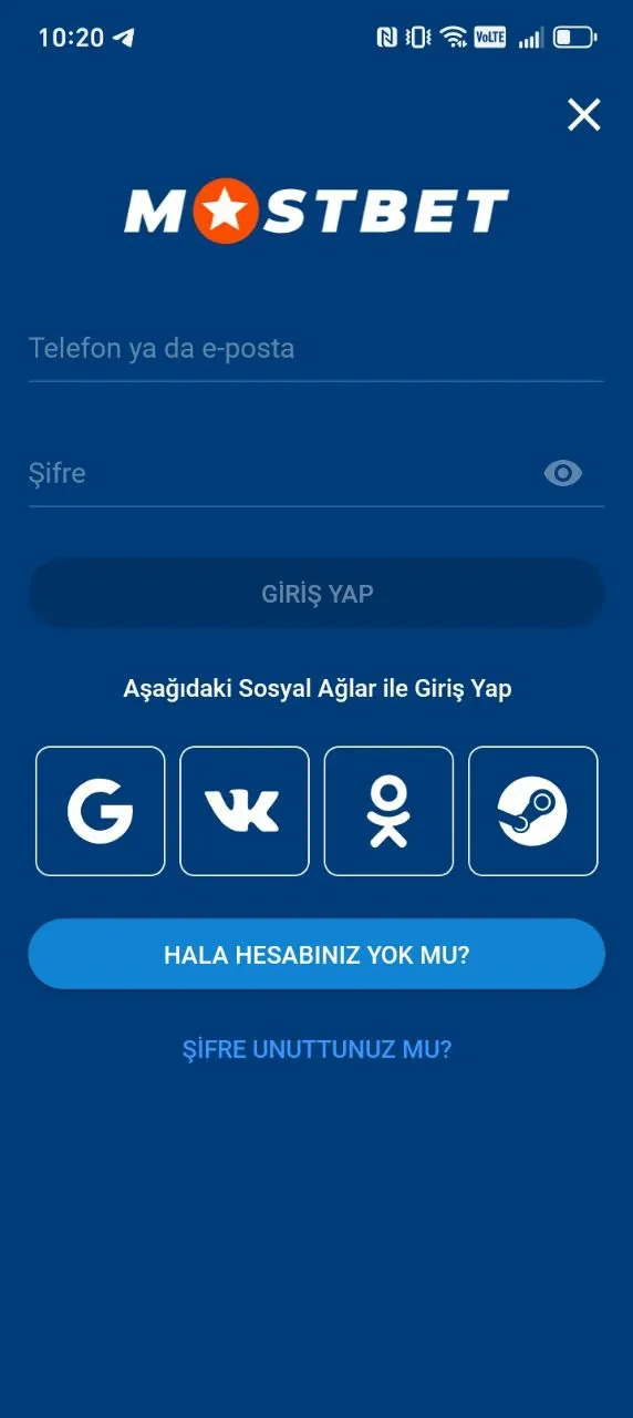 Mostbet indir ile kolay kayıt ol